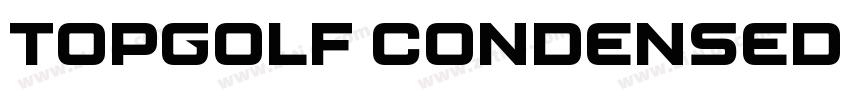 Topgolf Condensed 50字体转换